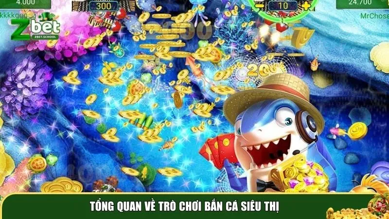 ban ca sieu thi 1 Tổng quan về trò chơi bắn cá siêu thị